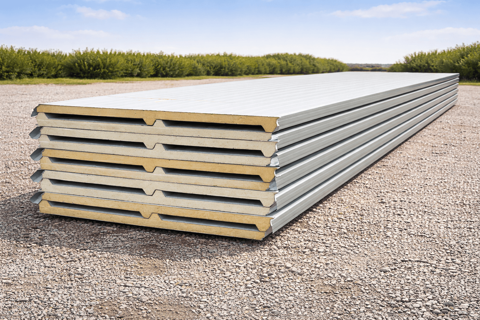 Покривен три ребрен 40 мм